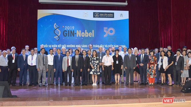 TS Phan Quốc Việt phát biểu tại hội thảo GIN - Nobel 2019