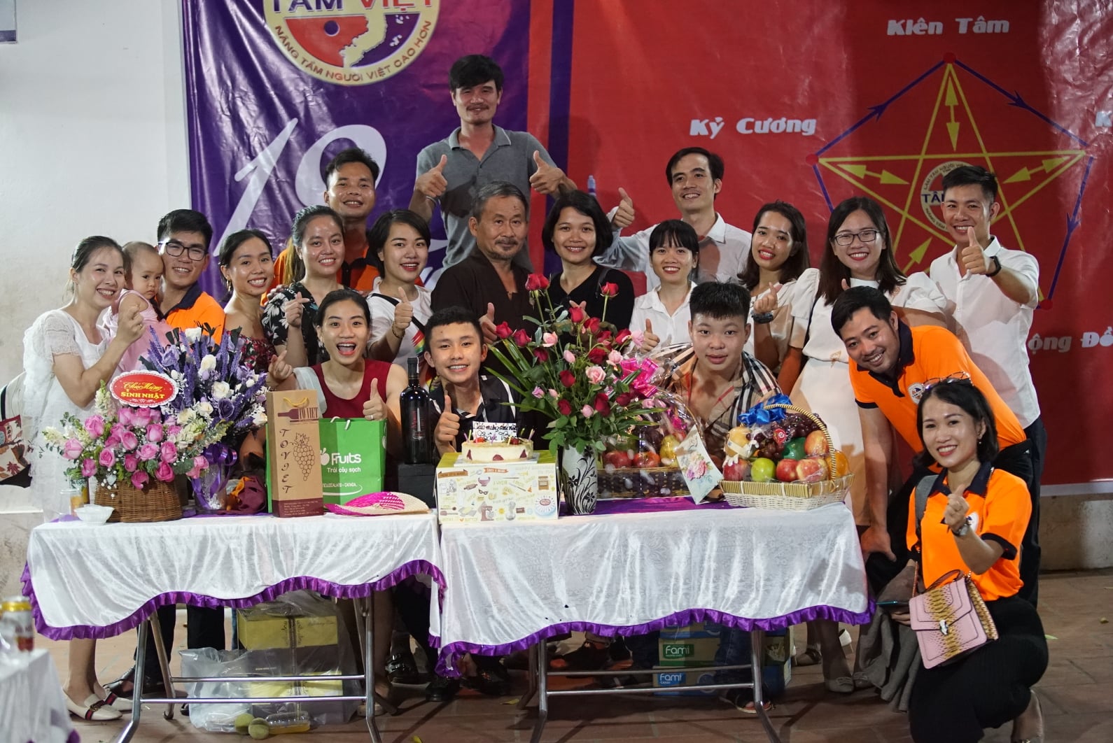 Sinh nhật Tâm Việt 19 tuổi