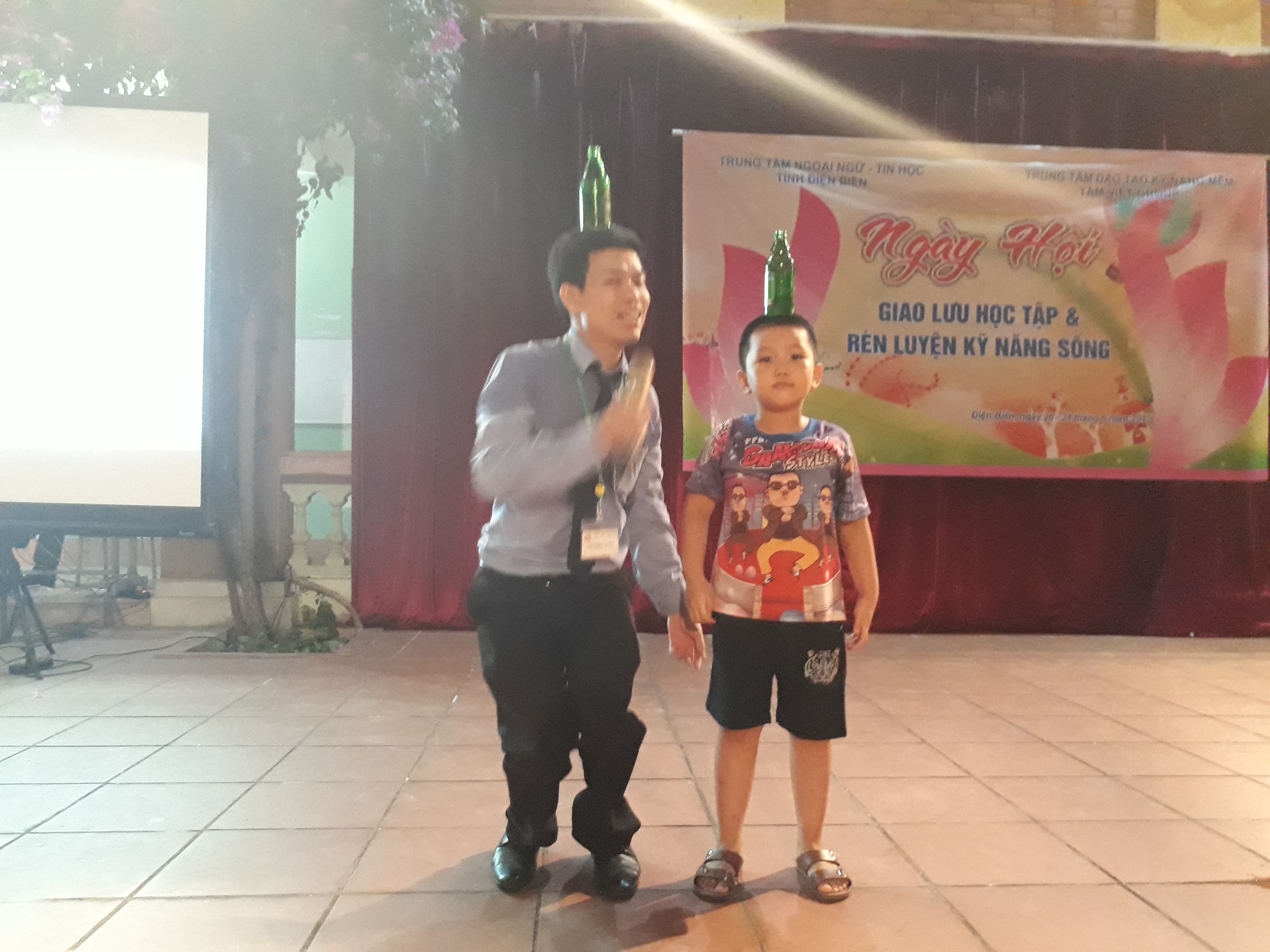 Bài tập đội chai