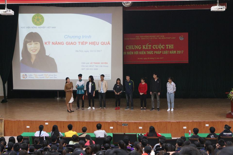 Kỹ năng Giao tiếp hiệu quả tại Học viện Nông Nghiệp Việt Nam