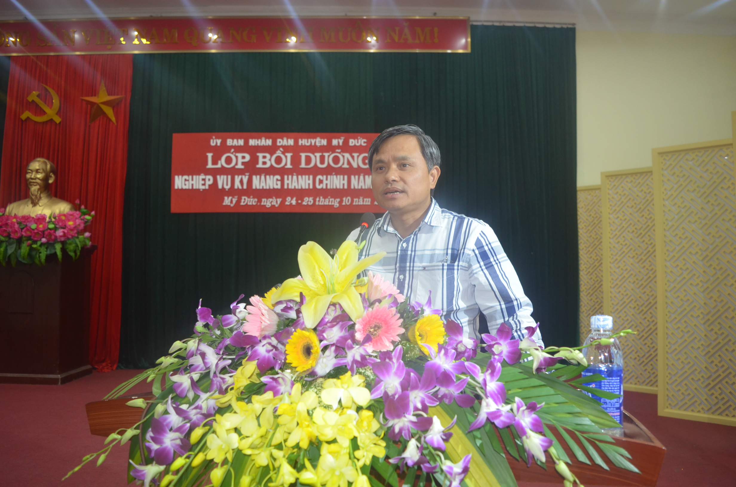 Bồi dưỡng nghiệp vụ và kỹ năng mềm UBND Mỹ Đức.