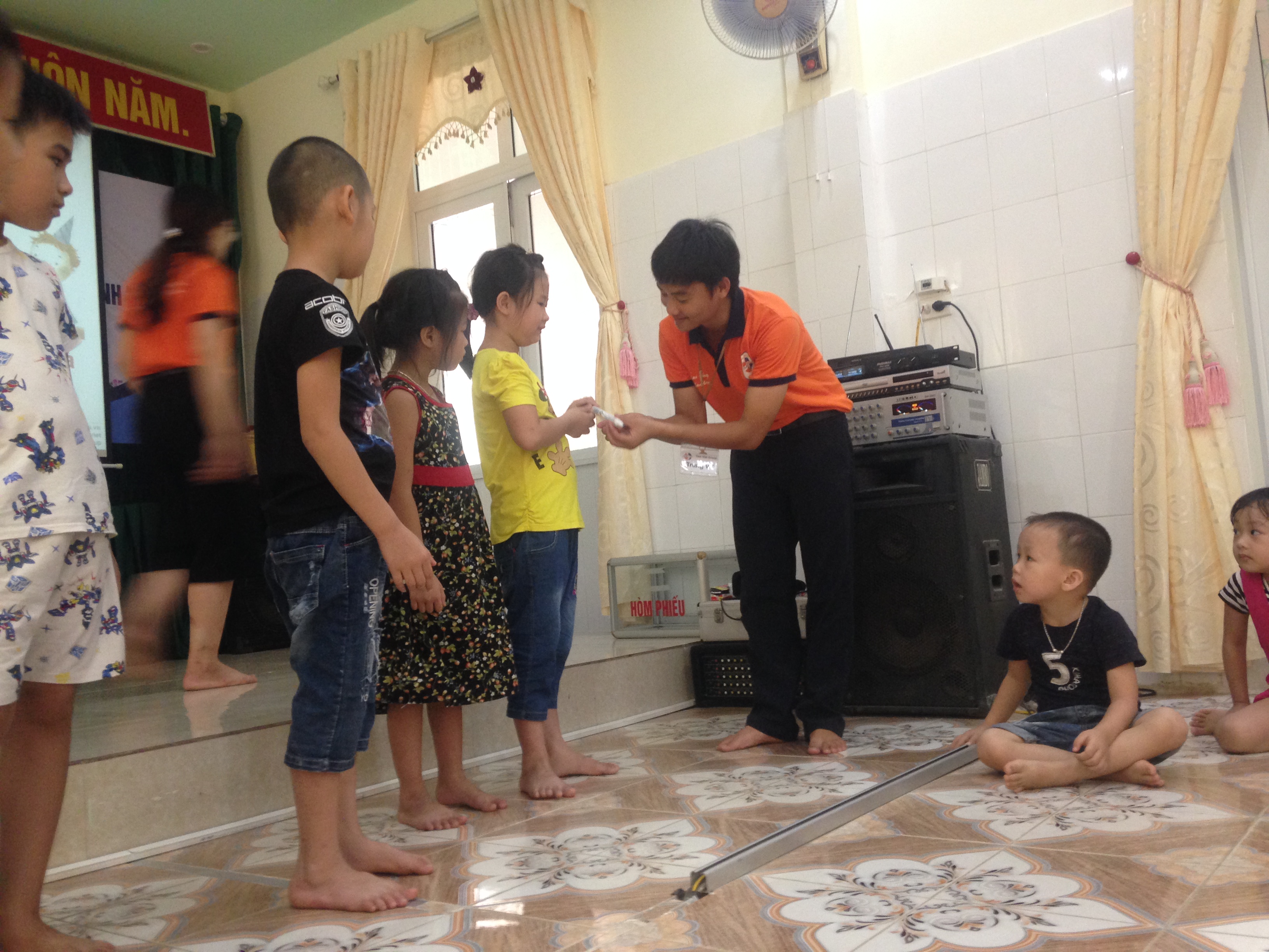 Kỹ năng sống dành cho học sinh mầm non - TTYT Huyện Thanh Thủy