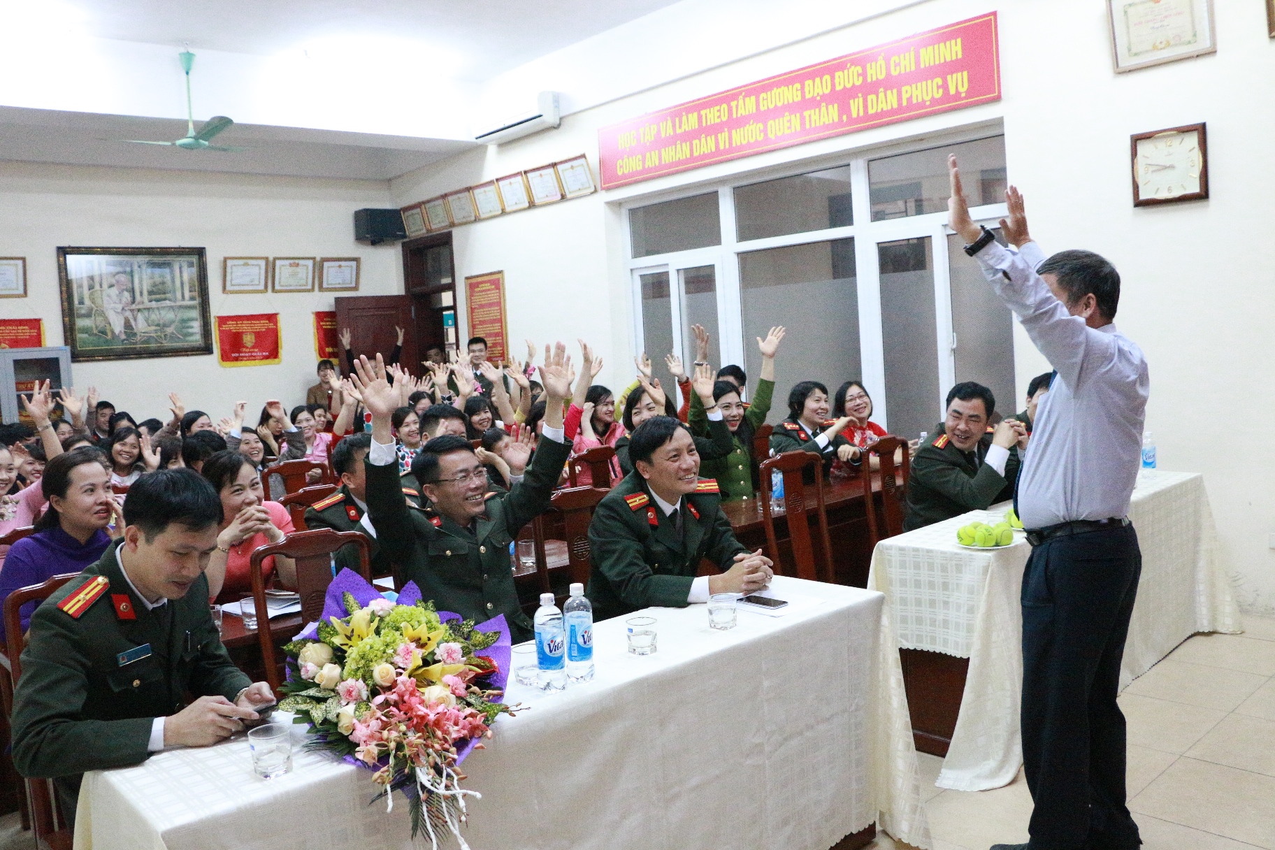 Tâm Việt đào tạo cho Công An Tỉnh Thái BInh