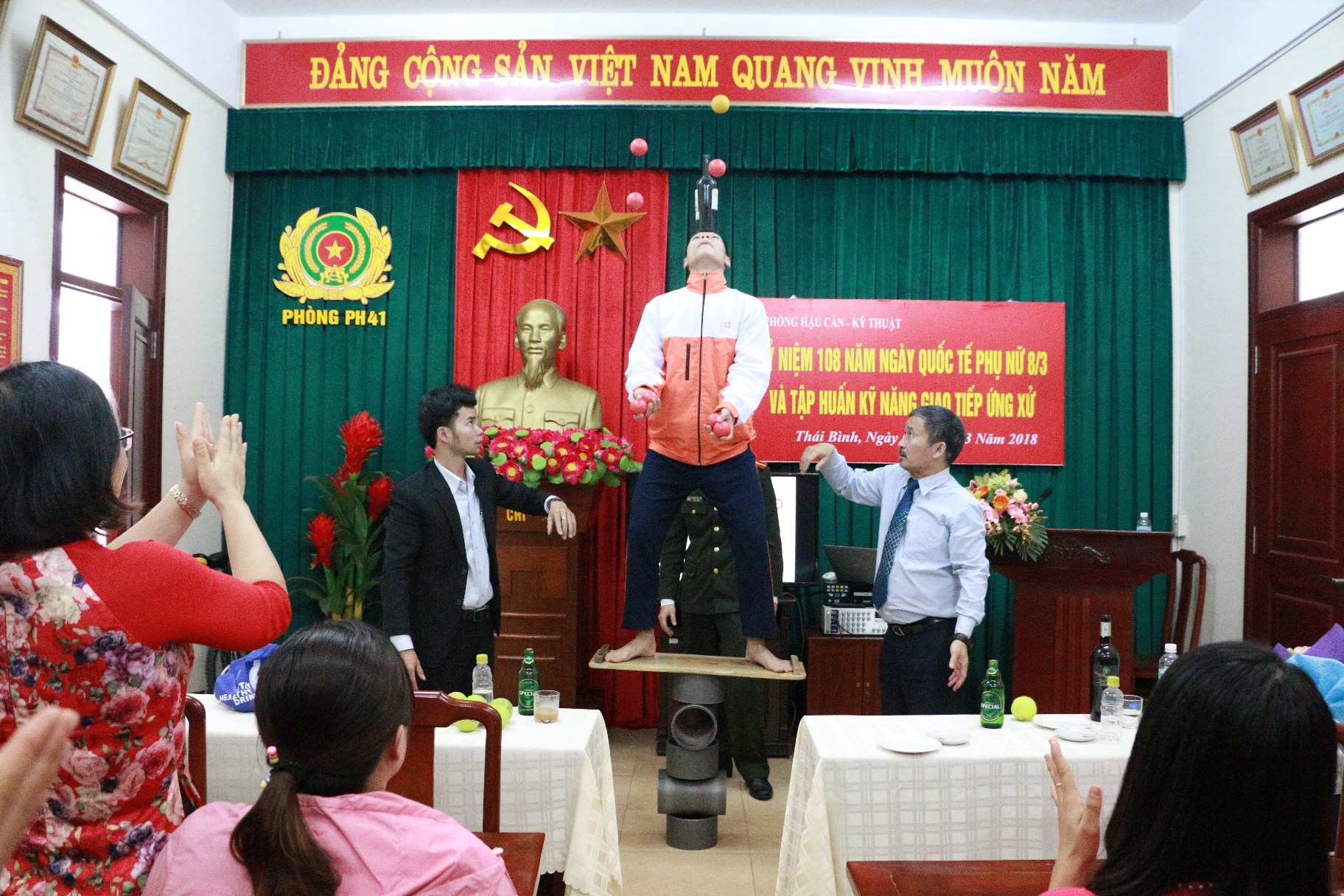 Tâm Việt đào tạo cho Công An Tỉnh Thái BInh