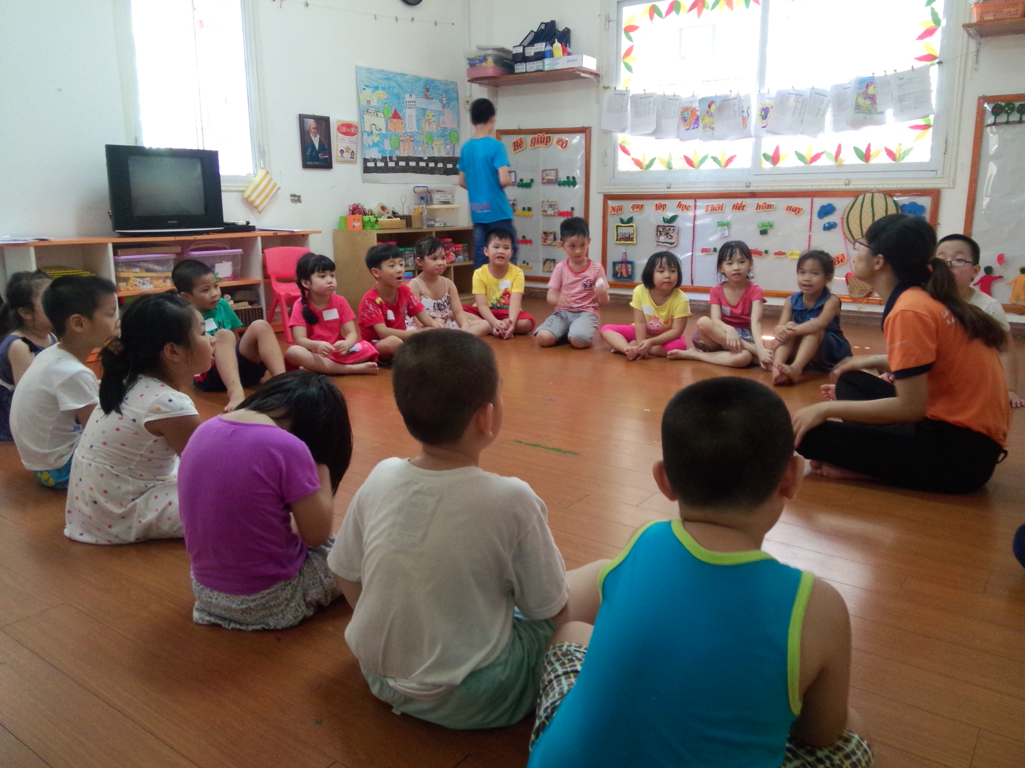 Tâm Việt đào tạo kỹ năng sống cho Trường mầm non Just Kids