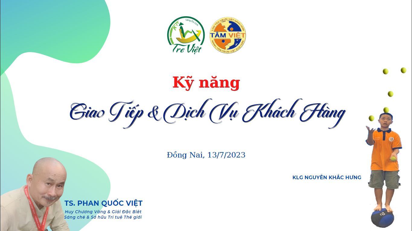Làng Du Lịch Sinh Thái Tre Việt, Đồng Nai - Kỹ năng Giao tiếp & Dịch vụ Khách hàng