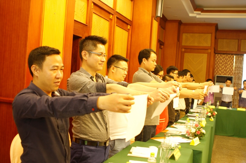 Nâng cao năng lực làm việc cho nhà quản lý tại Sông Hồng Resort