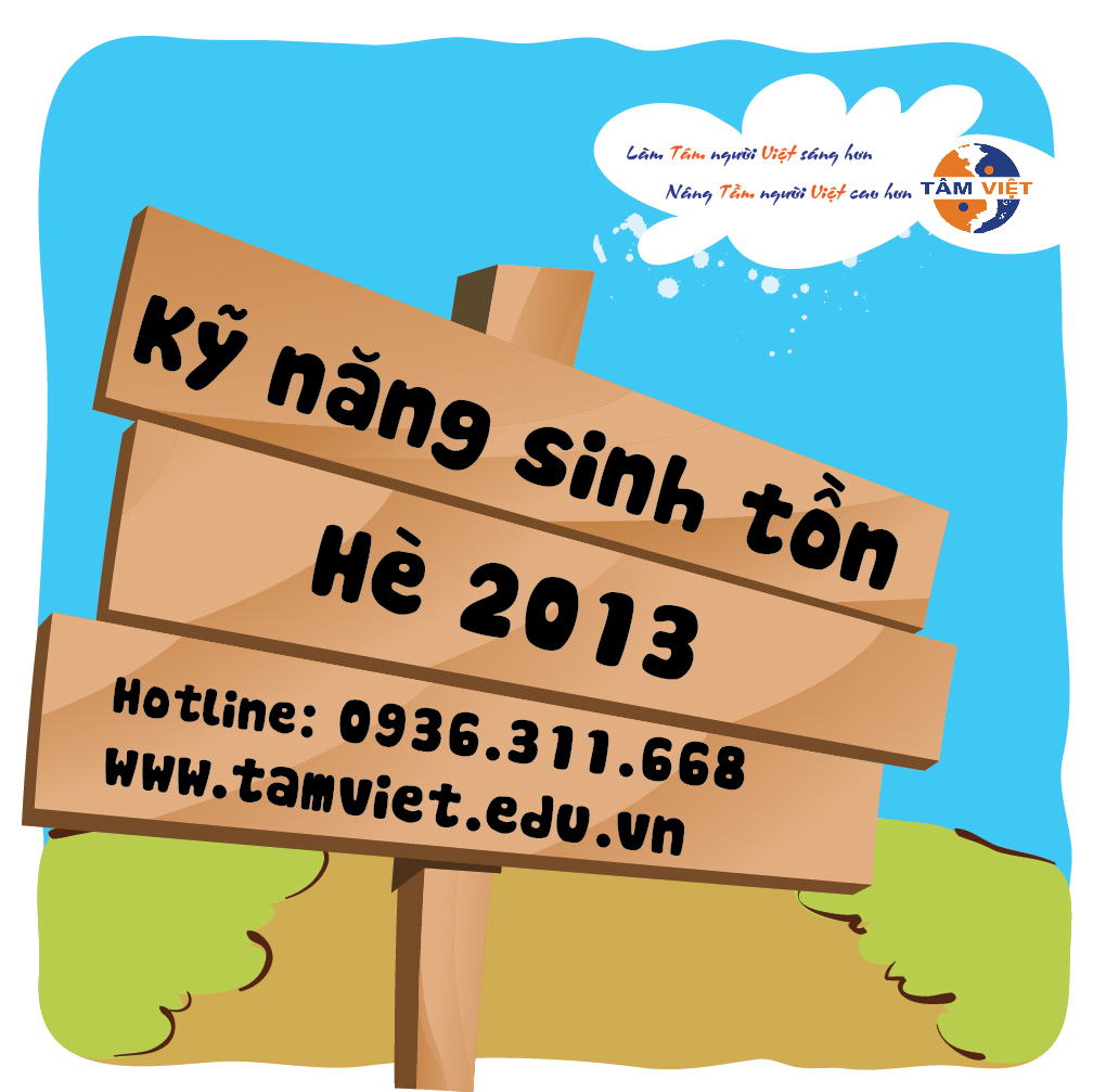 Học kỳ Kỹ năng sinh tồn Tâm Việt hè 2013